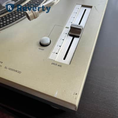 Technics SL-1200MK3D Silver DJ Turntable Made in Japan 100V Used image 3
