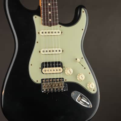 Fender Masterbuilt David Brown '60s HSS Stratocaster 2025 - Black Journeyman image 3