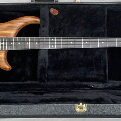 Pedulla ET4 Thunderbass Zebrawood w/ OHSC image 16