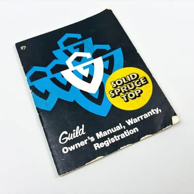 Guild Owner’s Manual & Warranty Booklet D 35 NT– Early ‘70s image 1