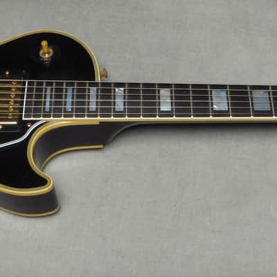 Gibson Ltd Ed Les Paul Custom 2025 - Murphy Lab Antique Ebony Ultra Light Aged image 3