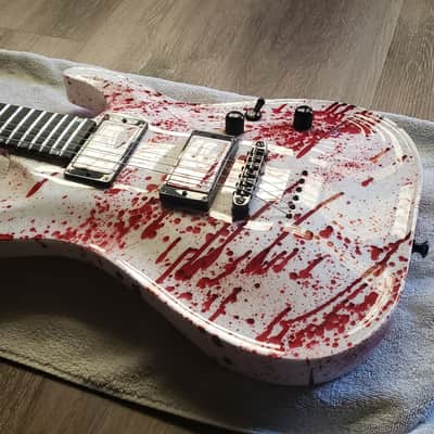 ESP USA Horizon II 2020 Blood Splatter image 2