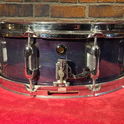 Immagine Donoho Drums Custom Maple 5.5x14" Snare Drum Purple Stain - 11