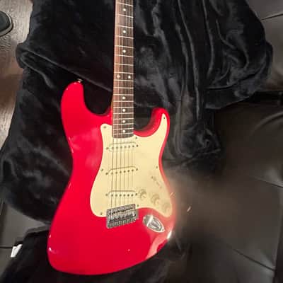 Fernandes LE-X Stratocaster 1990’s - Cherry Red image 2