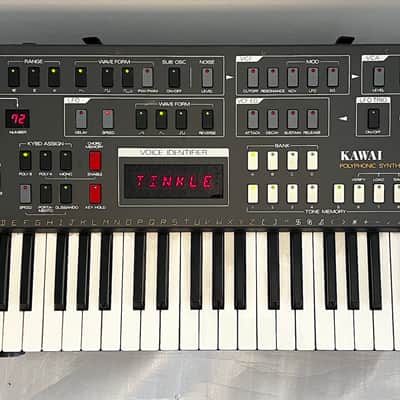 Vintage Analog Excellent Kawai SX-210 61-Key Synthesizer