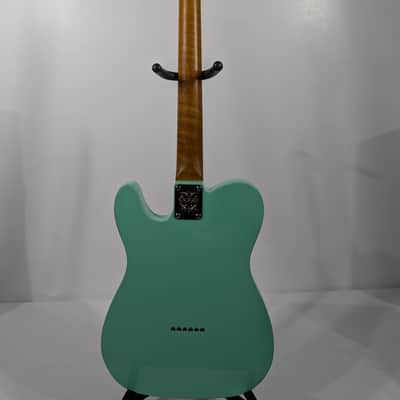 Custom Built Telecaster By Sikk 2025 - Seafoam green gloss Alder/Roasted Maple/Rosewood image 7