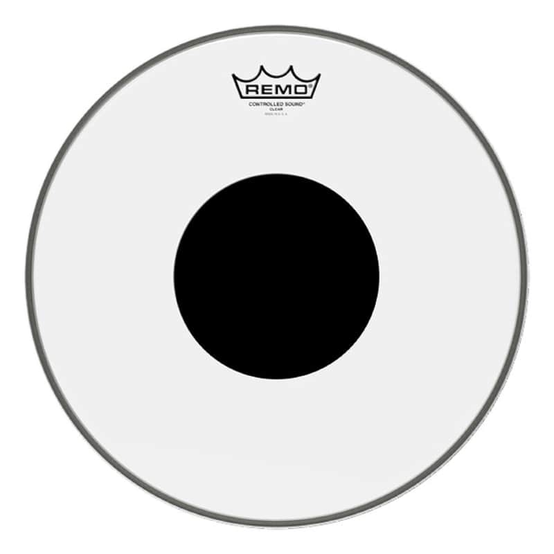 Remo CS-0314-10 Controlled Sound Clear Top Dot 14 inch image 1