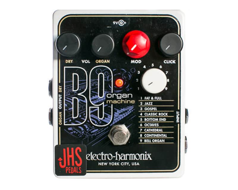 JHS Electro-Harmonix B9 Organ Machine with Expression Jack Mod image 1