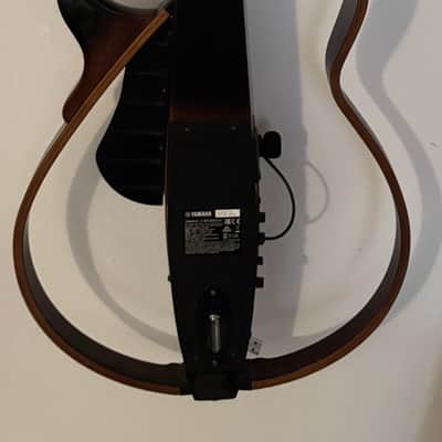 Yamaha SLG200S Silent Guitar 2010s - Tobacco SunburstFitted with Fishman Triple Play image 2