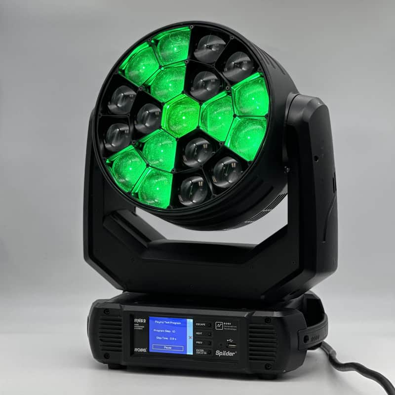 Robe Spiider 1x 60-Watt RGBW and 18x 40-Watt RGBW LED WashBeam Moving Head Light (RNS2) image 1