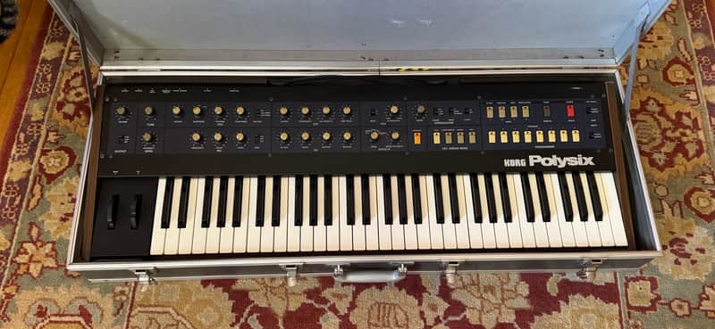 Korg PolySix 1980s - Navy Blue image 1