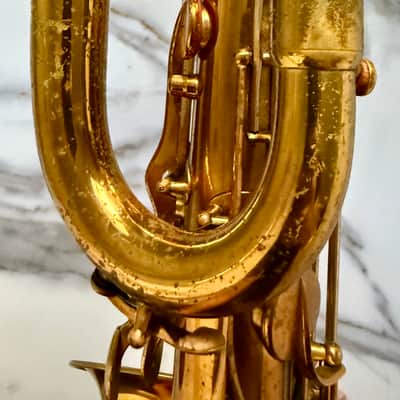 Selmer Balanced Action Baritone Saxophone 1935 - Original lacquer image 12