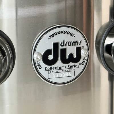 Rare DW Collector's Series 6.5x14” Black Ti Titanium Metal Snare Drum image 2