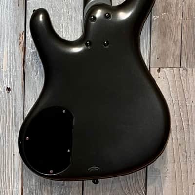 Nice Ibanez EDB600 2000 Gray Pewter Matt Finish, Killer Setup, New Gig Bag. image 11