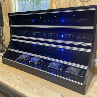 Uryan Modular 13U / 196HP black Custom Series eurorack case image 1