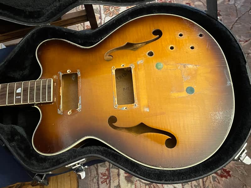 vintage KAY JAZZ II archtop guitar body / project wood only luthier parts barney kessel image 1