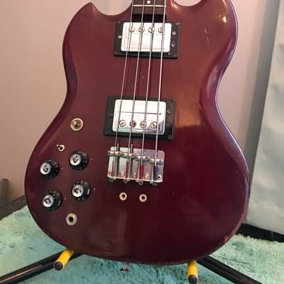 1972 Guild JS II Bass guitar Left Handed image 12