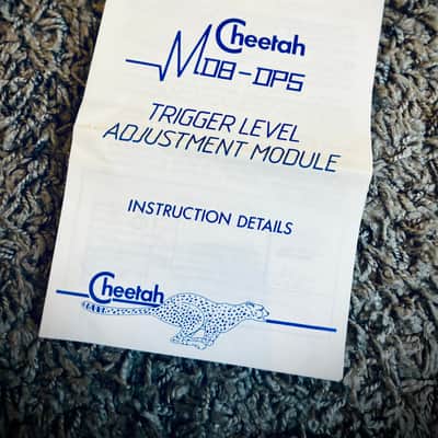 Cheetah MD8-DPS Rare Trigger Module 1988 image 5
