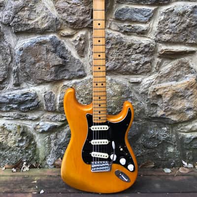 1974 Fender Stratocaster Natural image 1