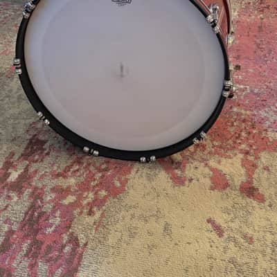 Ludwig LB844 Classic Maple 14x24" Bass Drum 1998 - Present - Red Sparkle image 5