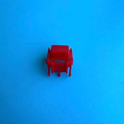 AKAI MPK 25 MIDI Controller Keyboard Part: Record Button Cover Cap RED image 5