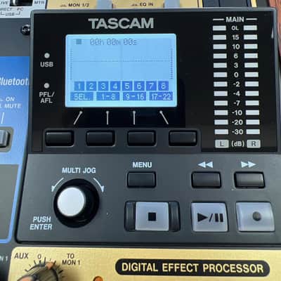 Tascam Model 24 Live Recorder and Mixing Console with Audio Interface (Pre-Owned) image 2