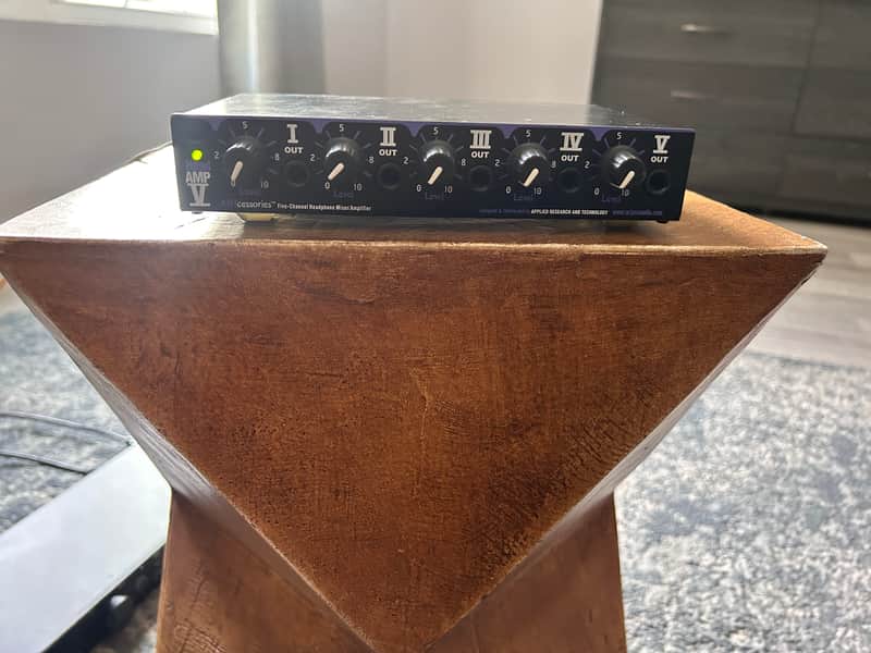ART Head Amp V 5 Channel Headphone Mixer Amplifier image 1