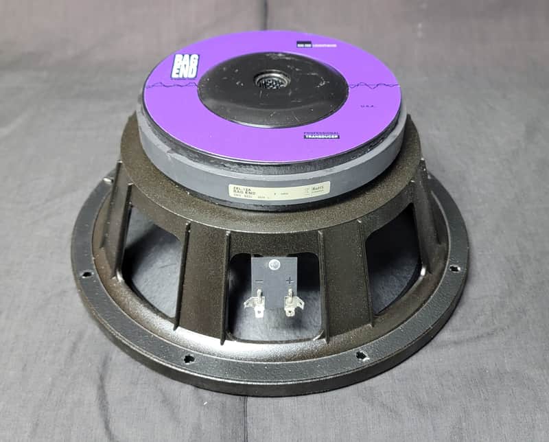 Bag End ZEL-12A 12" Woofer removed from PS12E 8 Ohms image 1
