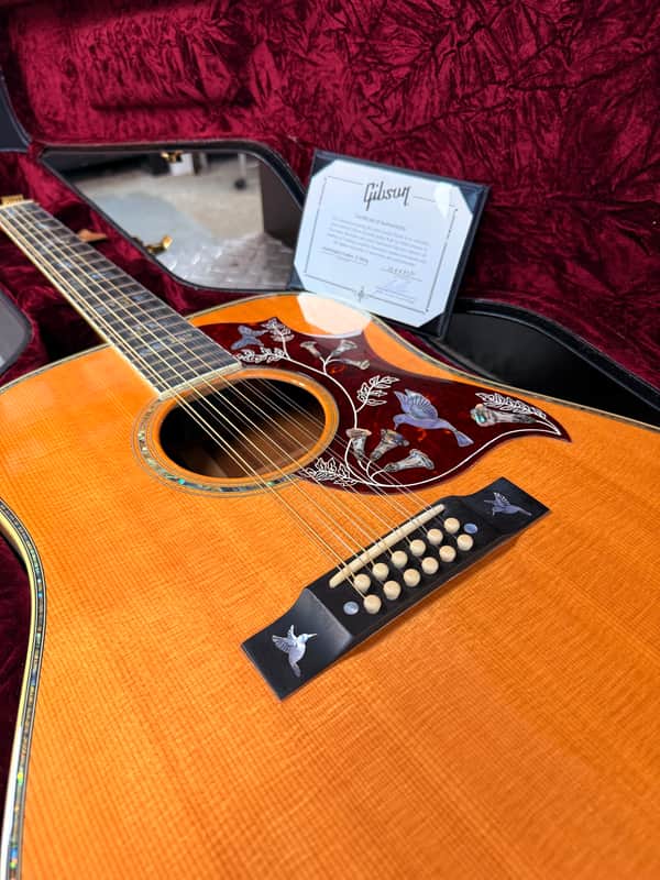 Gibson Custom Shop Hummingbird Koa 12-String 2016 Bozeman "RARE"