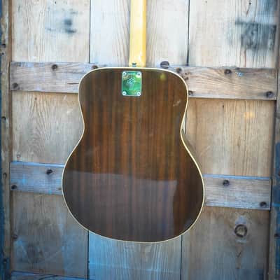1969/1970 Fender Palomino "Johnny Cash" Broomstick w/ Ultra Rare Factory Soundhole Pickup image 10