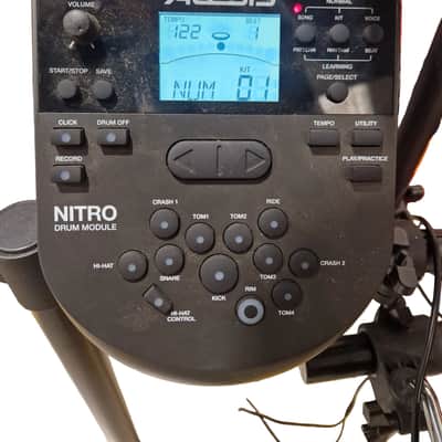 Alesis Nitro Mesh Kit - Electronic Drum Kit - 8-Piece - Black - Excellent w/ Power Supply image 2