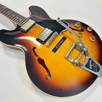 Gibson ES-335 Reissue 1959 Custom Shop 2023 Vintage Sunburst VOS image 6