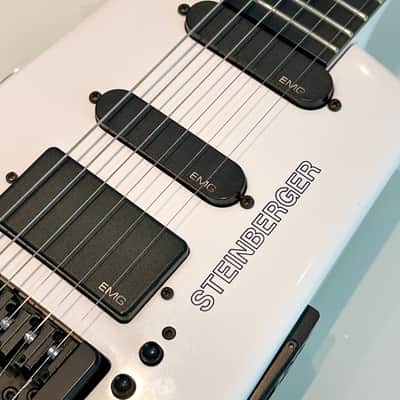 rare 1988 Steinberger USA GL-4TW White GL Headless Guitar with Emg Pickups, Trans-Trem, Fully Serviced, Hard Case Included image 1