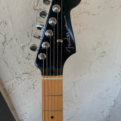 Fender  HSS Fat Strat limited edition black matching head stock Standard Stratocaster with Maple Fretboard image 19