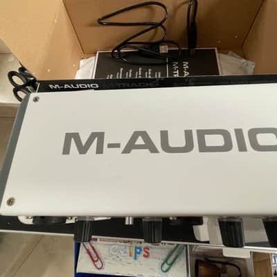 M-Audio M-Track II USB Audio Interface 2010s - Silver image 4
