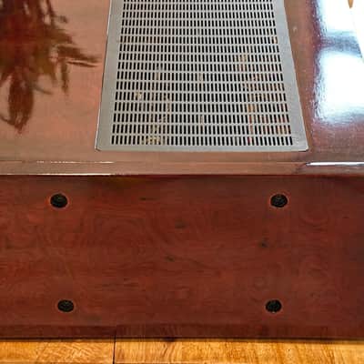 Kenwood KR-11000GX Receiver Pro Serviced 120 WPC Custom Rosewood Burl Case, LEDs image 4