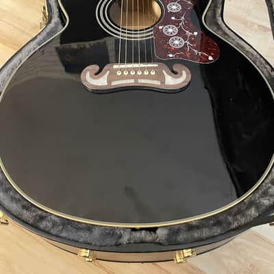 Epiphone EJ200CE Super Jumbo 1995 - 2009 - Ebony image 8