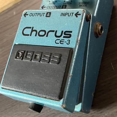 Boss CE-3 Chorus (Green Label) 1984 - 1988 - Blue image 2