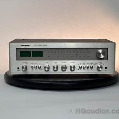 Vintage Morse 2500 Receiver - Fully Recapped & Serviced –Green VU Meters-1yr WRT image 4