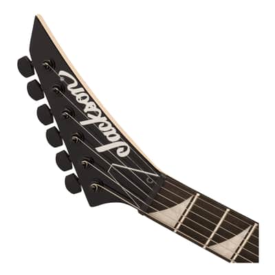 Used Jackson JS Series RR Minion JS1X Electric Guitar - White w/ Black Pinstripes image 4