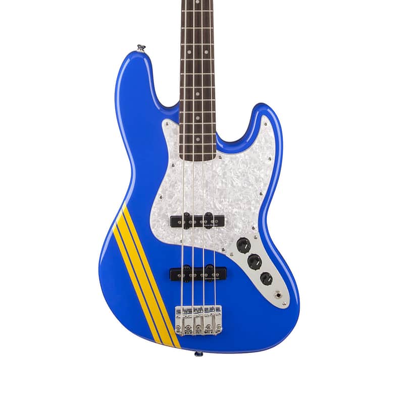 ベース Squier SCANDAL TOMOMI JazzBass Bluetus Squier Tomomi Ogawa Signature Bluetus 4 String Jazz J Bass Scandal