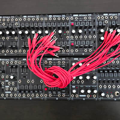Roland System-500 Eurorack Synthesizer Complete Set 2016 - Present - Black image 2