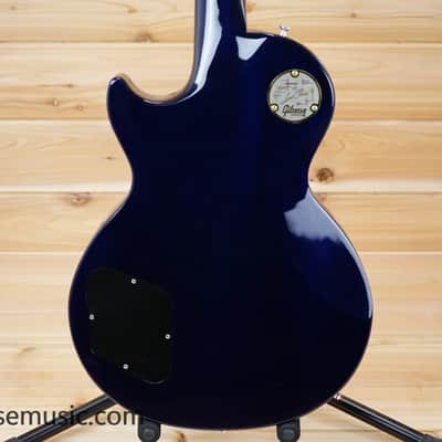 Gibson M2M Les Paul Axcess Custom Figured Top Les Paul Electric Guitar Blue Widow image 2
