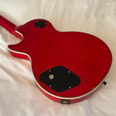 Vintage 2002 Epiphone (Gibson) Les Paul Custom Plus - Heritage Cherry Sunburst - Flame Top - Made in Korea (MIK) - Free Pro Setup image 10