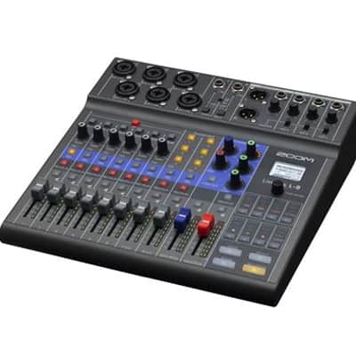Zoom LiveTrak L-8 8 Channel Portable Digital Mixer And Recorder image 5