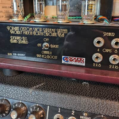 Tophat Amps Custom Shop Supreme 16 35w Tube Amplifier (2007) image 6
