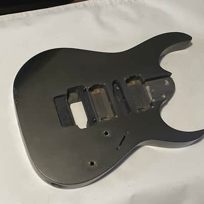 2006 Indonesian Ibanez RG5EX1 Grey Pewter Basswood Guitar Body Floyd Ready image 1