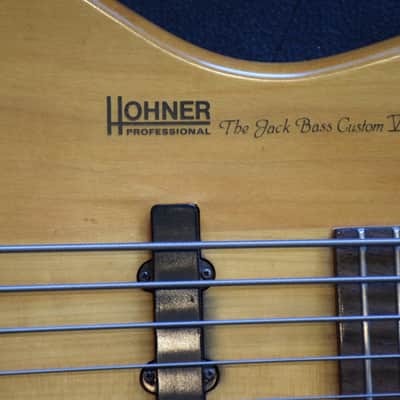 5 String Headless bass guitar. Hohner "The Jack" Classic and rare!! Steinberger. image 12