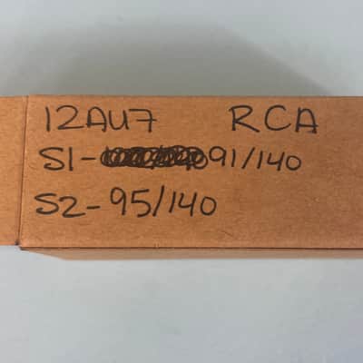 1970s RCA 12AU7 ECC82 Vintage Made In USA Preamp Tube! T121 image 6