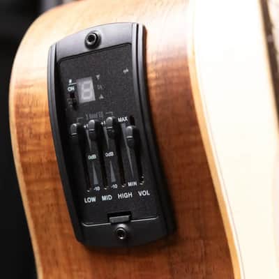 Taylor GS Mini-e LTD Acoustic/Electric Guitar - Figured Koa with Gig Bag image 9